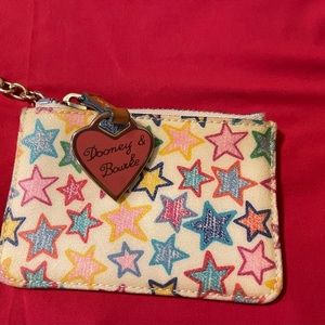 Dooney & Burke Coin Purse/vintage star pattern